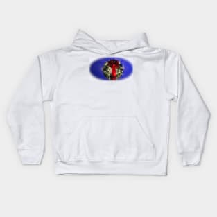 Festive Wreath Kids Hoodie